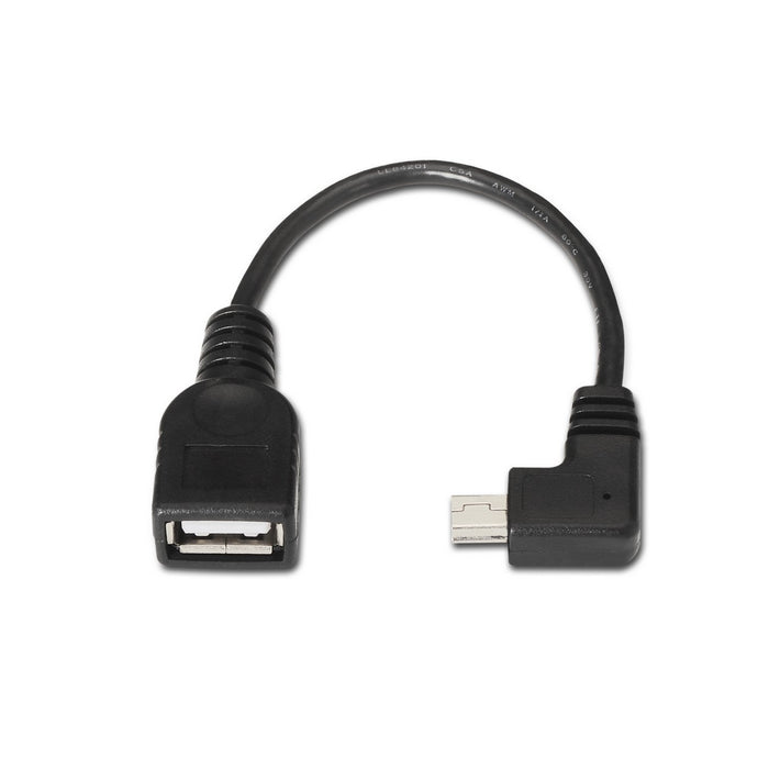 EAN 8436574700336 - AISENS A101-0034 cable USB USB 2.0 0,15 m Mini-USB B USB A Negro imagen 2