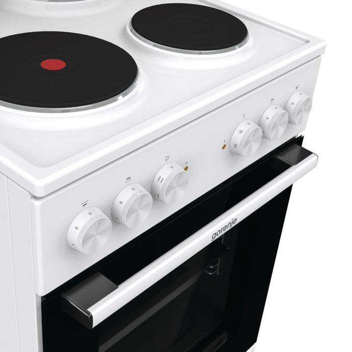 EAN 3838782748783 - Gorenje GE5A23WH Cocina independiente Eléctrico Hornillo eléctrico / Placa eléctrica Blanco imagen 11