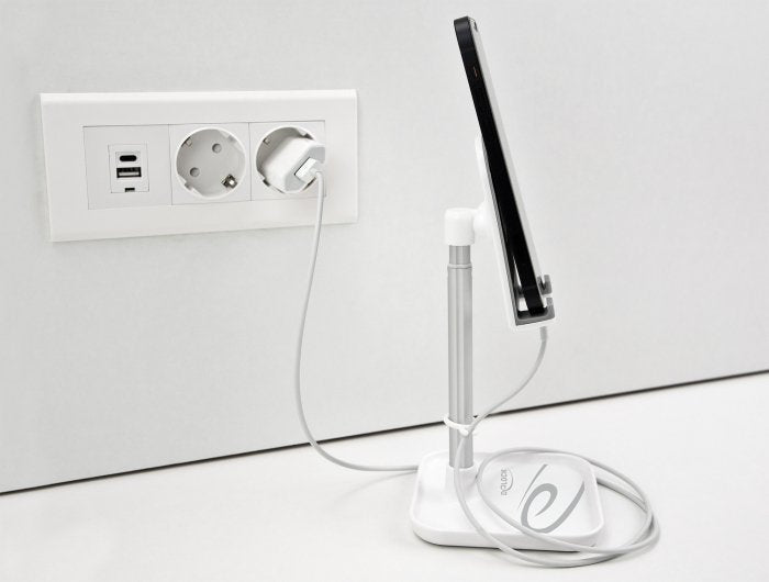 EAN 4043619184071 - DeLOCK 18407 soporte Soporte pasivo Teléfono móvil/smartphone Plata, Blanco imagen 5