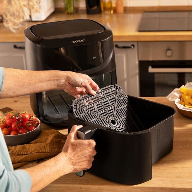 EAN 8435484049948 - Cecotec Cecofry Absolute 7600 Sencillo 7,6 L Independiente 2000 W Freidora de aire caliente Negro imagen 11