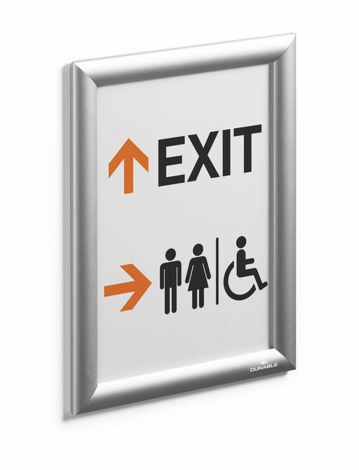 EAN 4005546735528 - Durable 479623 marco para pared 192 x 279 mm Rectángulo Plata Aluminio imagen 2