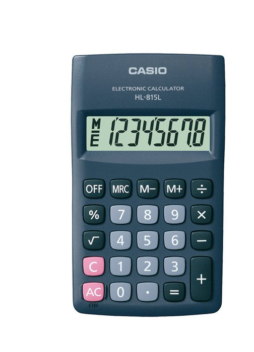 EAN 4549526612435 - Casio HL-815L calculadora Bolsillo Calculadora básica Negro imagen 1