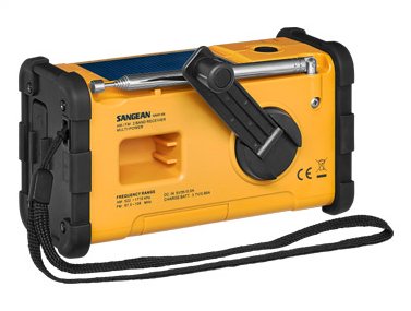 EAN 4711317993584 - Sangean MMR-88 radio Portátil Digital Negro, Amarillo imagen 6