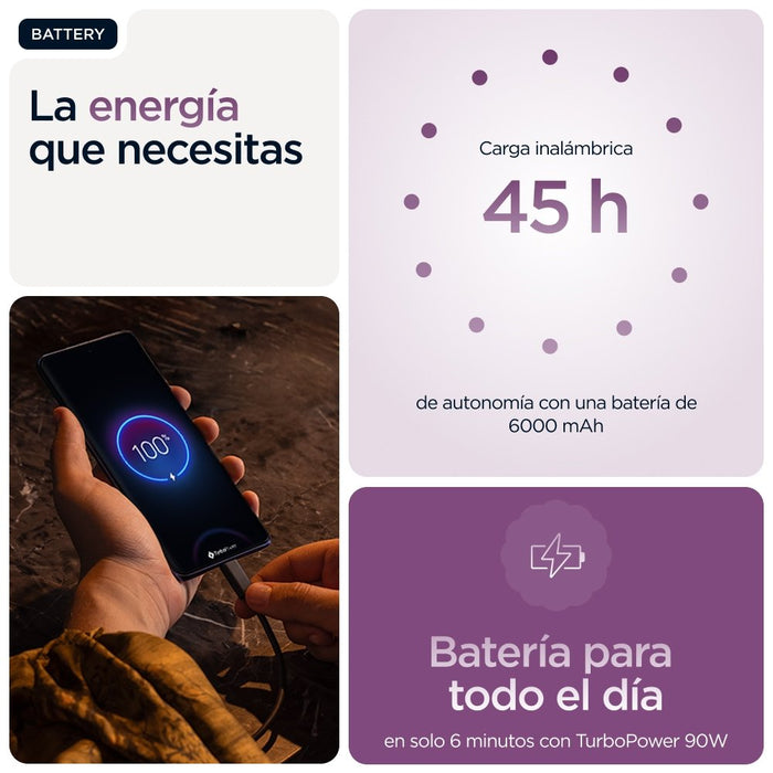 EAN 840493600628 - Motorola edge 60 pro 16,9 cm (6.67") SIM doble Android 15 5G USB Tipo C 12 GB 512 GB 6000 mAh Púrpura imagen 17