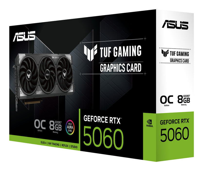 EAN 4711636058179 - ASUS TUF Gaming TUF-RTX5060-O8G-GAMING NVIDIA GeForce RTX 5060 8 GB GDDR7 imagen 9