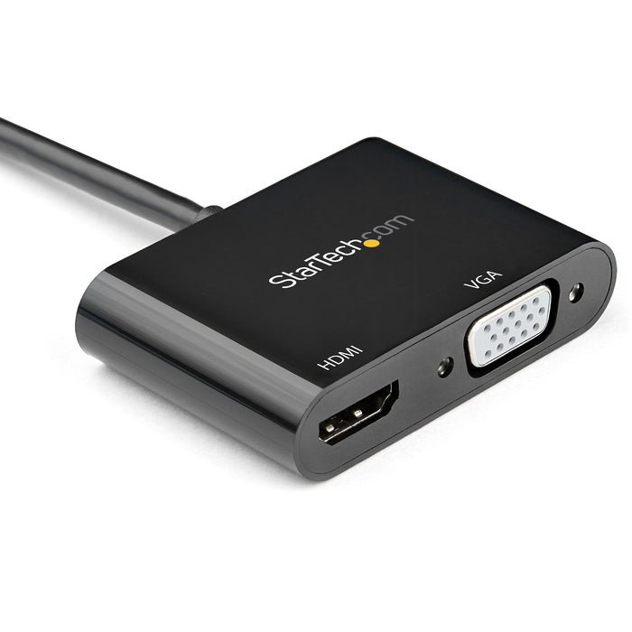 EAN 0065030884419 - StarTech.com DP2VGAHD20 adaptador de cable de vídeo HDMI + VGA (D-Sub) Negro imagen 2