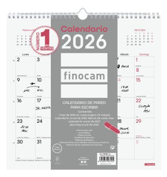 EAN 8422952407225 - Finocam 787007326 calendario imagen 1