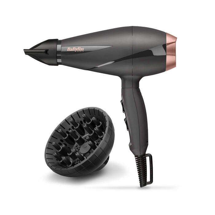 EAN 3030050154849 - BaByliss Smooth Pro 2100 secador 2100 W Negro, Oro rosado imagen 1