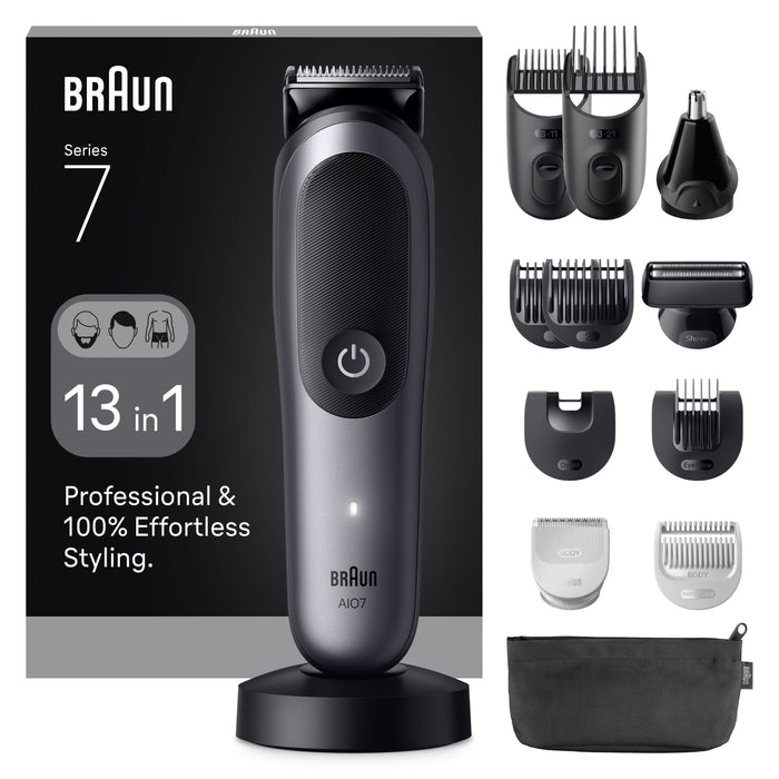 EAN 8700216429030 - Braun 80789908 cortadora de pelo y maquinilla Gris Oscuro 21 Ión de litio imagen 1