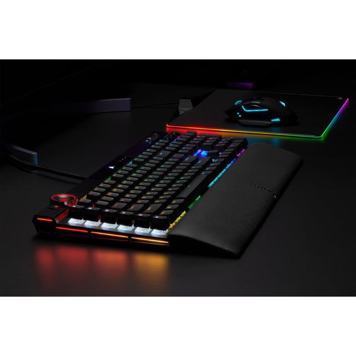 EAN 0840006624042 - Corsair K100 RGB Optical-Mechanical Gaming teclado Juego USB QWERTZ Alemán Negro imagen 24