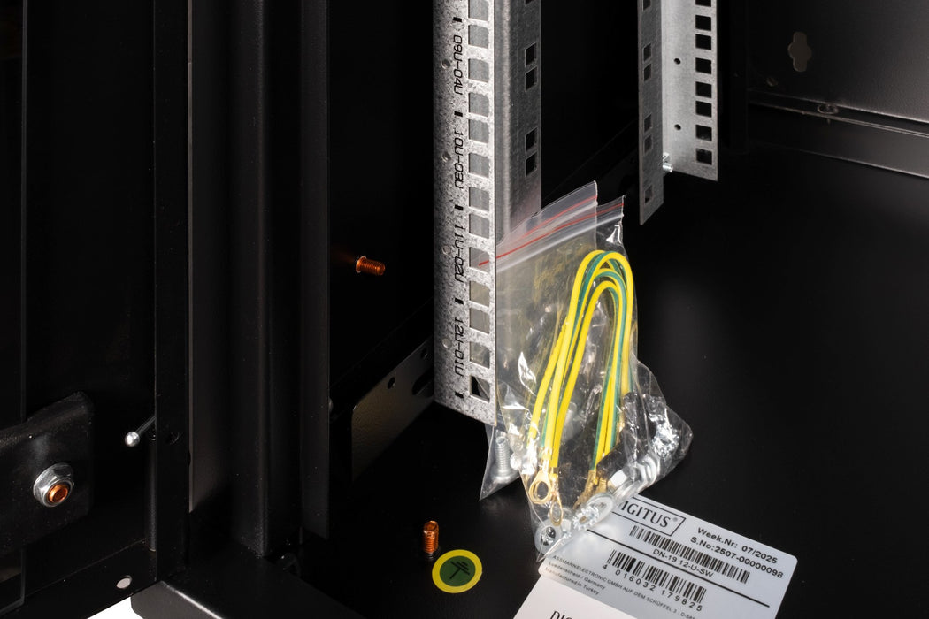 EAN 4016032179825 - Digitus DN-19 12-U-SW armario rack 12U Bastidor de pared Negro imagen 5
