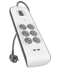 EAN 0745883643592 - Belkin BSV604ca2m Blanco 6 salidas AC 2 m imagen 1