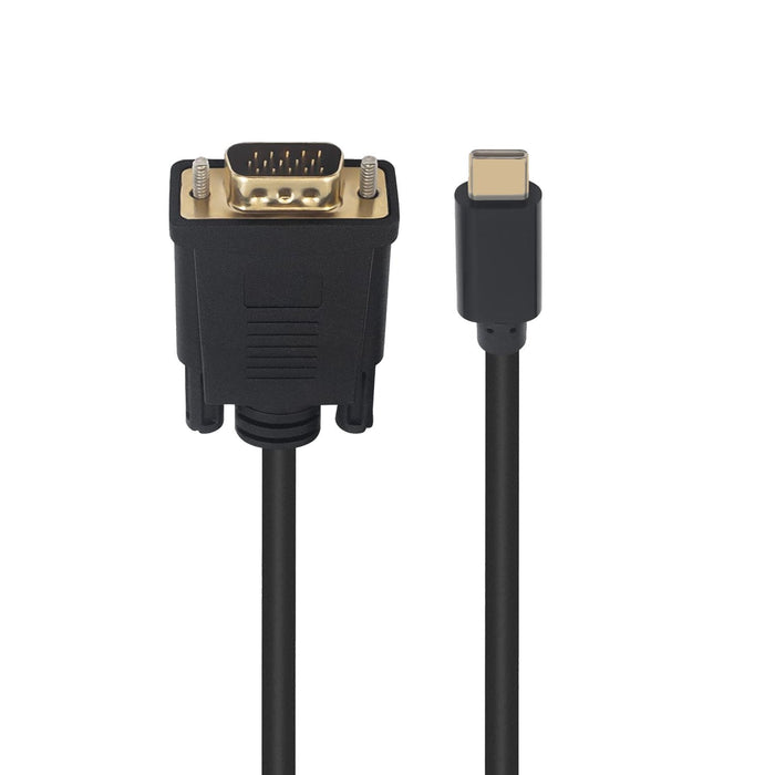 EAN 8052101431537 - Ewent EC1052 adaptador de cable de vídeo 1,8 m USB Tipo C VGA (D-Sub) imagen 2
