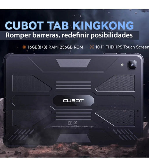 EAN 6924136719251 - Cubot KingKong 4G Mediatek 256 GB 25,6 cm (10.1") 8 GB Wi-Fi 5 (802.11ac) Android 13 Negro imagen 2