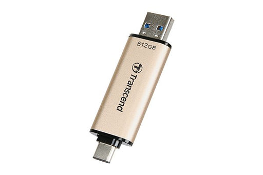 EAN 0760557850342 - Transcend JetFlash 930C unidad flash USB 512 GB USB Type-A / USB Type-C 3.2 Gen 1 (3.1 Gen 1) Oro imagen 2