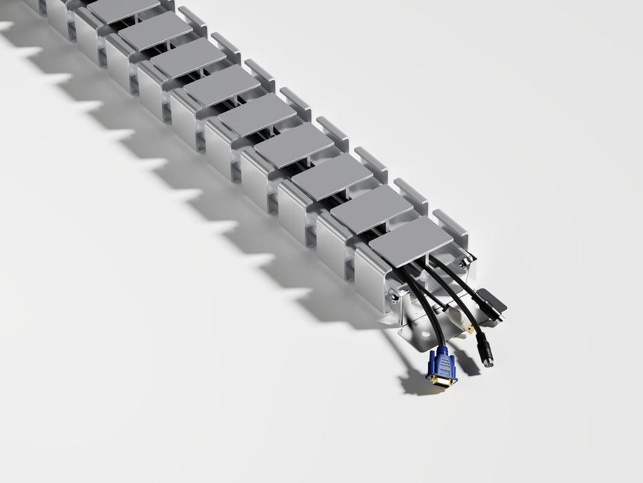 EAN 4015867231715 - Equip 650860 organizador de cables Escritorio Pasacables Gris 1 pieza(s) imagen 3