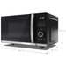 EAN 4974019207490 - Sharp YC-QS254AE-B microondas Negro, Acero inoxidable Solo microondas Encimera 25 L 900 W imagen 2