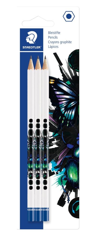 EAN 4007817153239 - Staedtler 130HBBK3E1 lápiz de grafito HB 3 pieza(s) imagen 1