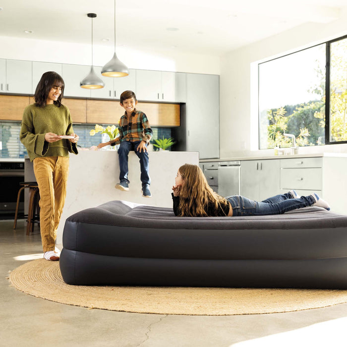 EAN 6941057422862 - Intex 64124ND colchón hinchable Colchón doble Azul oscuro Unisex imagen 9