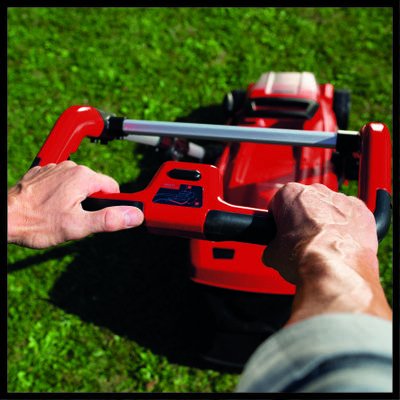 EAN 4006825652093 - Einhell GE-CM 36/41 Li - Solo Cortacésped de empuje a gasolina Batería Negro, Rojo imagen 3