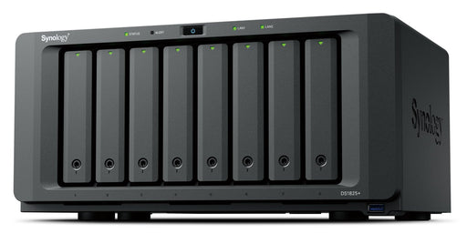 EAN 4711174726028 - Synology DiskStation DS1825+ servidor de almacenamiento NAS Ryzen Embedded V1500B 8 GB DDR4 0 TB Negro imagen 1