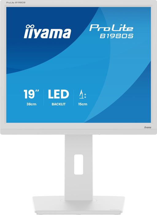 EAN 4948570125432 - iiyama ProLite B1980S-W1 pantalla para PC 48,3 cm (19") 1280 x 1024 Pixeles SVGA LED Blanco imagen 13
