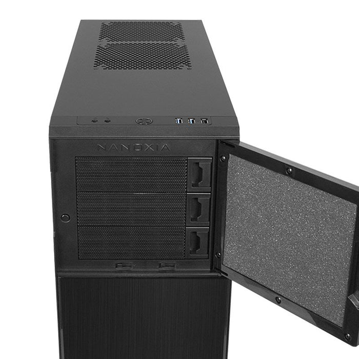 EAN 4260285296307 - Nanoxia Deep Silence 3 - Midi Tower - ATX Negro imagen 7