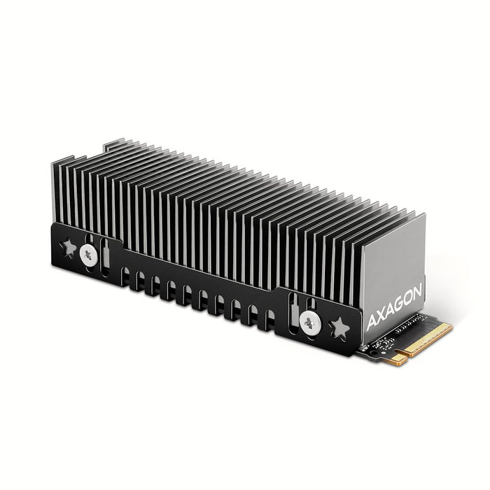 EAN 8595247907950 - Axagon CLR-M2XT M.2 SSD Passivkühler Aluminium - 2280 M.2 NVMe SSD, Unidad de estado sólido Disipador tér imagen 1