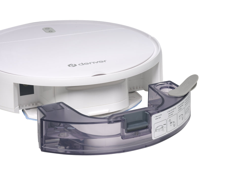 EAN 5706751064777 - Denver RVC-110 aspiradora robotizada 0,2 L Bolsa para el polvo Blanco imagen 11