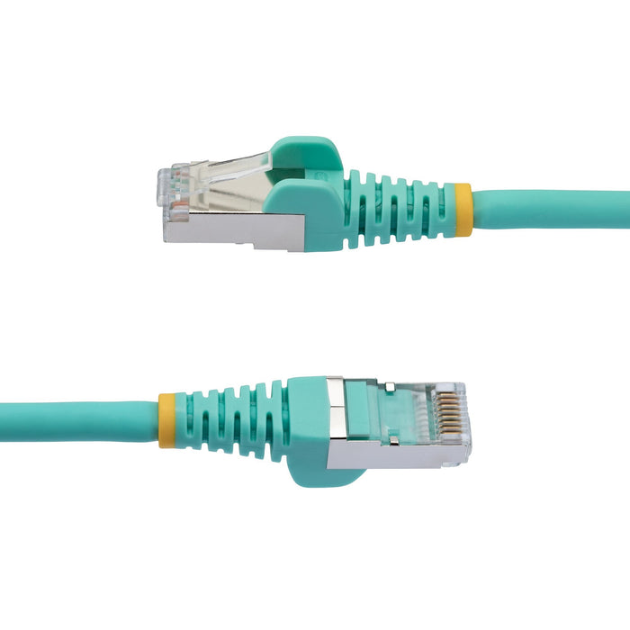 EAN 0065030895941 - StarTech.com NLAQ-1M-CAT6A-PATCH cable de red Color aguamarina S/FTP (S-STP) imagen 3