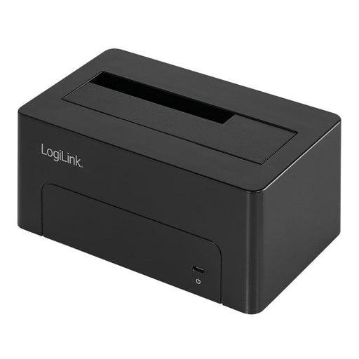 EAN 4052792046205 - LogiLink QP0027 base de conexión para disco duro USB 3.2 Gen 2 (3.1 Gen 2) Type-C Negro imagen 1
