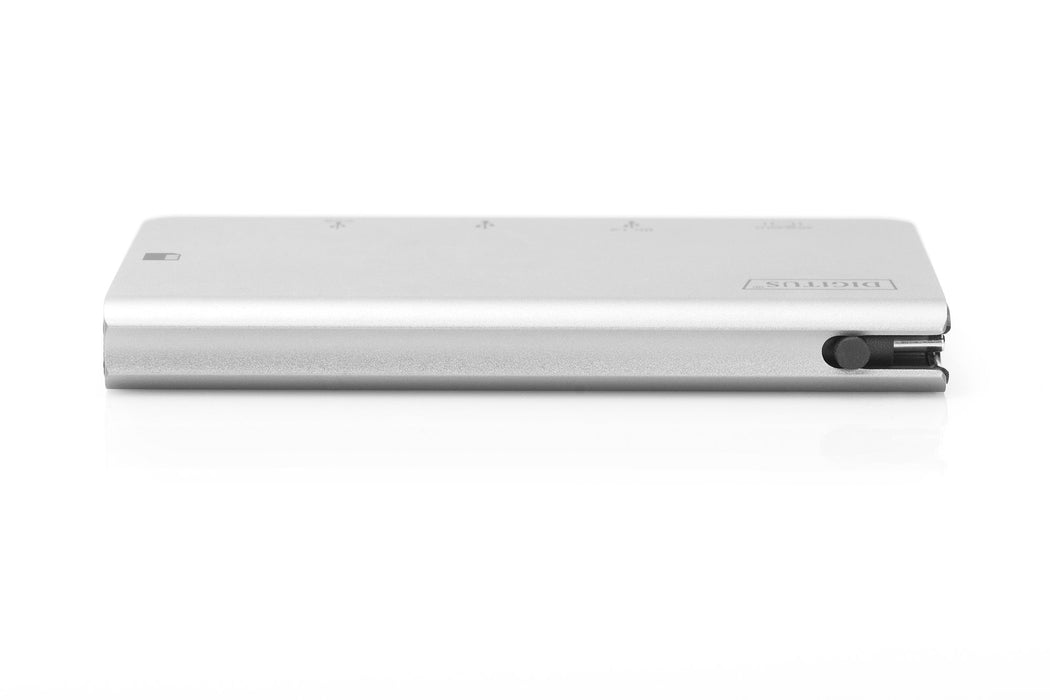 EAN 4016032450481 - Digitus DA-70867 base para portátil y replicador de puertos USB 3.2 Gen 1 (3.1 Gen 1) Type-C Plata imagen 4