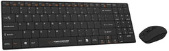 EAN 5901299902004 - Esperanza EK122K teclado Ratón incluido RF inalámbrico QWERTY Negro imagen 1
