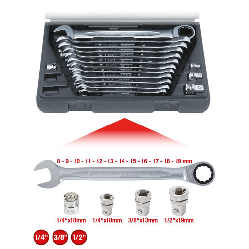 EAN 4042146084809 - KS Tools 503.4266 llave de carraca Acero cromo vanadio 72 pieza(s) imagen 1