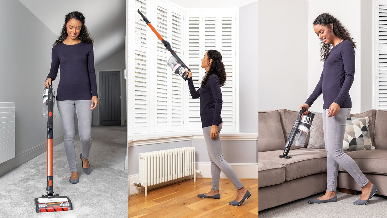 EAN 0622356231251 - Shark IZ201 Aspiradora escoba 2 en 1 Batería Secar HEPA Sin bolsa Naranja imagen 6