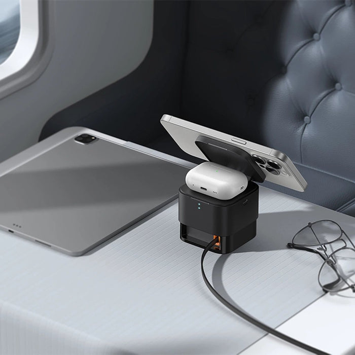 EAN 6932172679064 - Baseus P10264100123-01 cargador de dispositivo móvil Universal Negro USB Cargador inalámbrico Carga rápid imagen 11