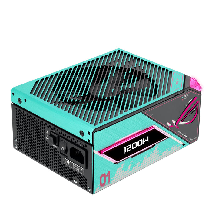 EAN 4711636125581 - ASUS ROG -THOR-1200P3-MIKU unidad de fuente de alimentación 1200 W 20+4 pin ATX ATX Multicolor imagen 9