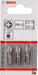 EAN 3165140300377 - Bosch 2 607 001 511 punta de destornillador 3 pieza(s) imagen 2