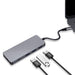 EAN 3303170099414 - T'nB HUBALU6 base para portátil y replicador de puertos USB 3.2 Gen 1 (3.1 Gen 1) Type-C Gris imagen 6