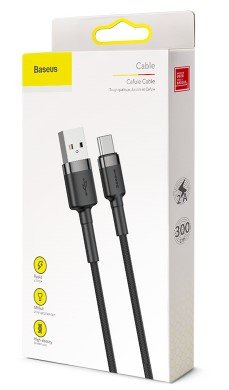 EAN 6953156296343 - Baseus CATKLF-UG1 cable USB 3 m USB A USB C Negro imagen 6