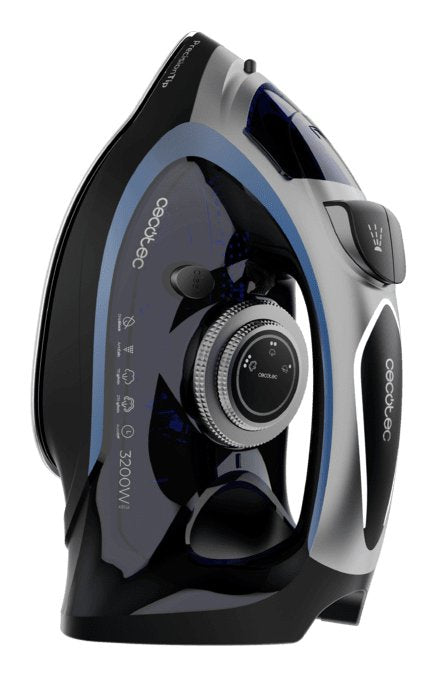 EAN 8435484018722 - Cecotec IronHero 3200 Force Anodized Plancha vapor-seco 3200 W Negro, Azul, Gris imagen 2