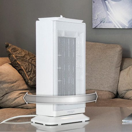 EAN 8435484053112 - Cecotec 05311 calefactor eléctrico Interior Acero inoxidable, Blanco 2000 W Ventilador eléctrico imagen 11