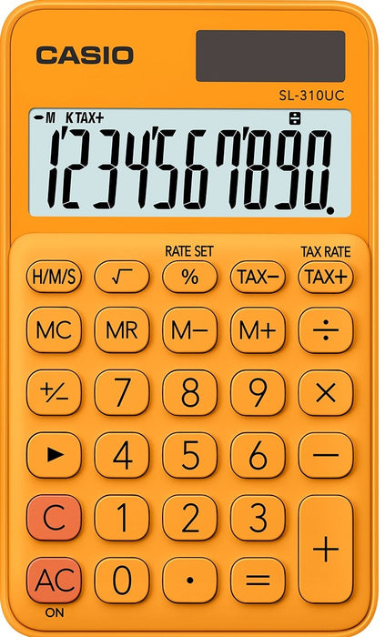 EAN 4549526612862 - Casio SL-310UC-RG calculadora Bolsillo Calculadora básica Naranja imagen 1