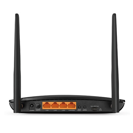 EAN 4897098682845 - TP-Link Archer MR500 router inalámbrico Gigabit Ethernet Doble banda (2,4 GHz / 5 GHz) 4G Negro imagen 2