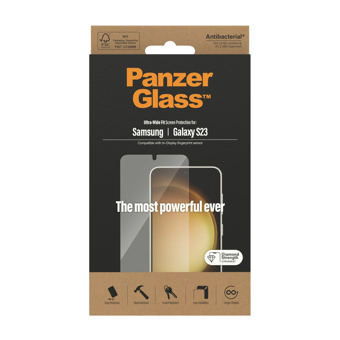 EAN 5711724073229 - PanzerGlass ® Screen Protector Samsung Galaxy S23 | Ultra-Wide Fit Protector de pantalla 1 pieza(s) imagen 3