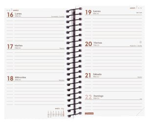 EAN 8422952408956 - Finocam 742716026 agenda Agenda diaria Negro imagen 2