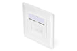 EAN 4016032320197 - Digitus DN-9007-1 toma de corriente 2 x RJ-45 Blanco imagen 1