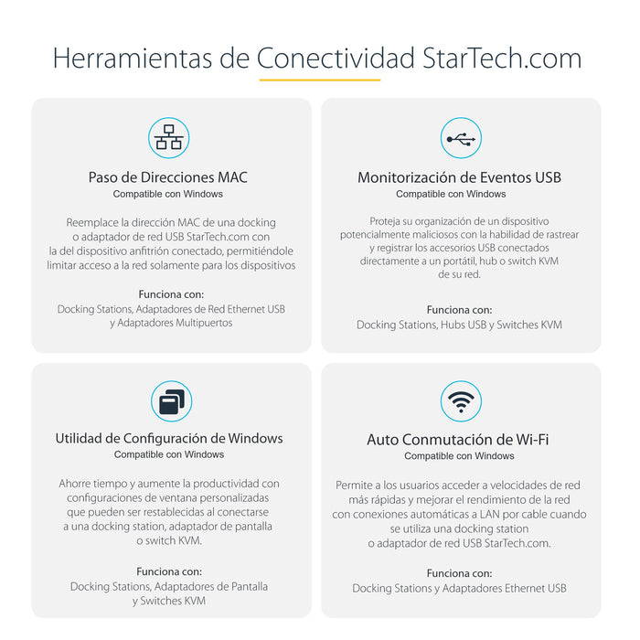 EAN 0065030895552 - StarTech.com 115B-USBC-MULTIPORT base para portátil y replicador de puertos Alámbrico USB 3.2 Gen 1 (3.1  imagen 18