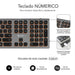 EAN 8436586742669 - SUBBLIM SUBKB-3MIE310 teclado Universal RF Wireless + Bluetooth QWERTY Español Negro, Gris imagen 6