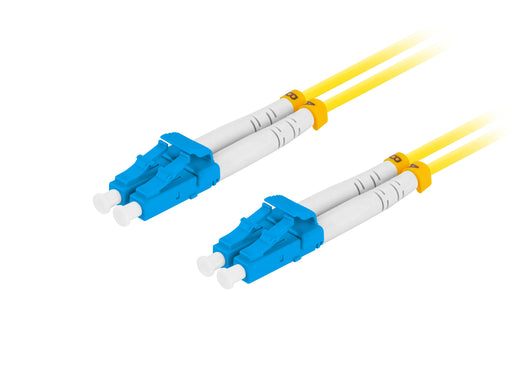 EAN 5901969433081 - Lanberg FO-LULU-SD11-0030-YE Cable de fibra óptica e InfiniBand 3 m LC Amarillo imagen 2